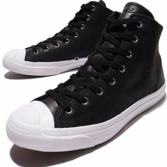 jack purcell leather high top